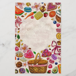 Cute Pastry Confections Sweets Brevpapper