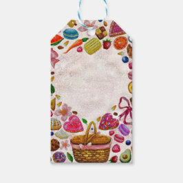Cute Pastry Confections Sweets Presentetikett