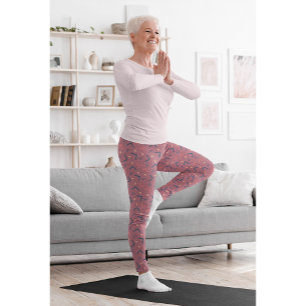 Cute Patternated Women Workout Gym Leggings