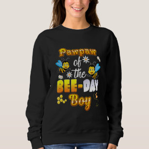 Cute Pawpaw of the Beeday Boy Sweet Birthday Bee T Shirt