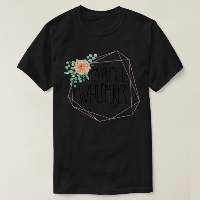 Cute pay Women Coworkers Human Resources Team T Shirt (Design framsida)