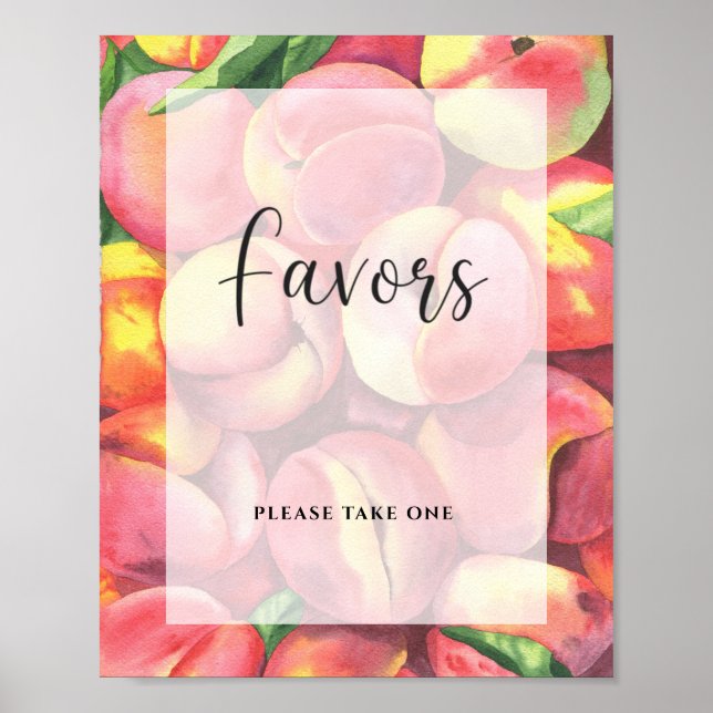 Cute Peach är på väg \ Favors Poster (Framsidan)