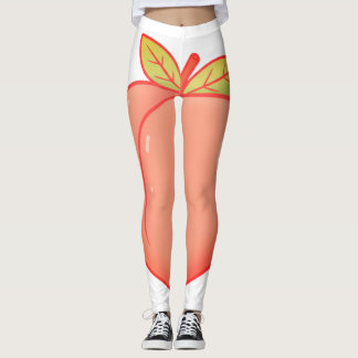 Cute Peach Leggings