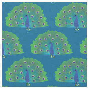 Cute Peacocks Colorful Kids Decor Tyg