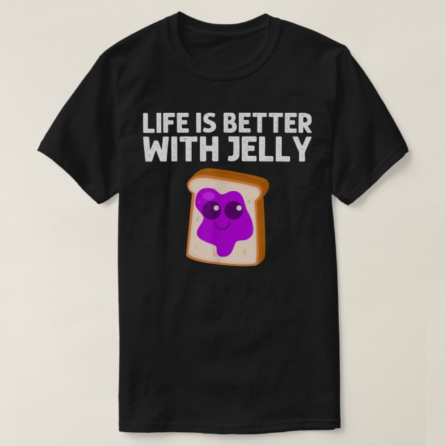 Cute Peanut Butter and Jelly Art Manar Women Match T Shirt (Design framsida)