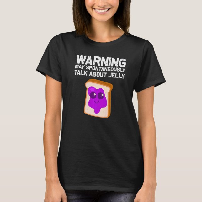 Cute Peanut Butter And Jelly Men Women Matching BF T Shirt (Framsida)
