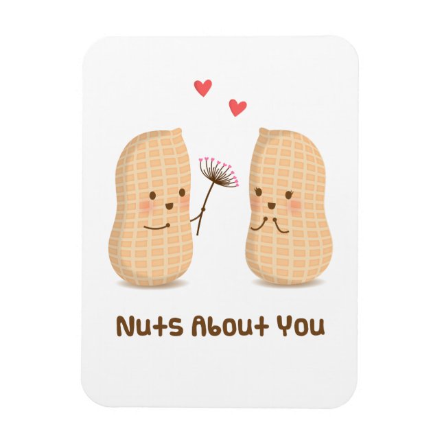 Cute Peanuts Nöt om dig Valentine Pun Magnet (Vertikal)