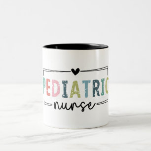 Cute Pediatriska sjuksköterskor Två-Tonad Mugg