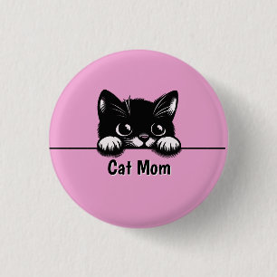 Cute Peekat-design Knapp