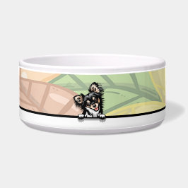 Cute Peeking Chihuahua, mat eller dryck