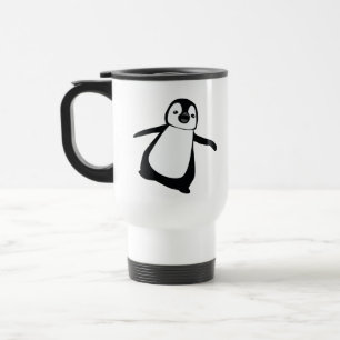 Cute Peeking Penguin Helgdag Personlig Namn Resemugg