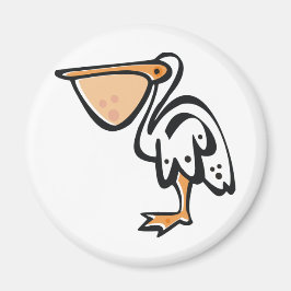 Cute Pelican Magnet