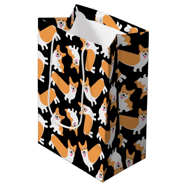 Cute Pembroke Welsh Corgi Mönster (Framsidan Vinklad)