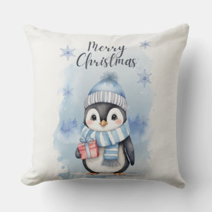 "Cute Penguin 2" Kudde