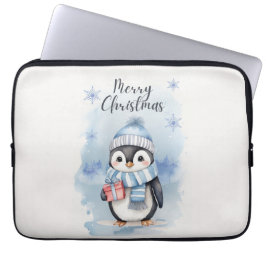 "Cute Penguin 2" Laptop Fodral