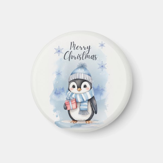 "Cute Penguin 2" Magnet (Framsidan)