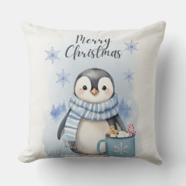 "Cute Penguin 3" Kudde