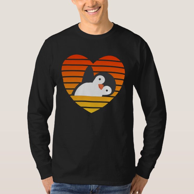 Cute Penguin Adorable Penguin Penguin Love Kid s P T Shirt (Framsida)