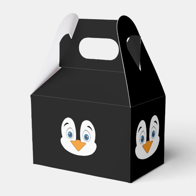 Cute Penguin Ansikte Presentaskar (Framsidan Sidan)
