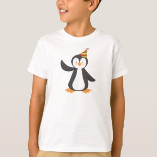 Cute Penguin, Baby Penguin, Penguin med Party Hat T Shirt