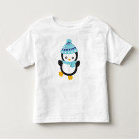 Cute Penguin, Baby Penguin, Penguin med scarf