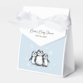 Cute Penguin Baby Shower Presentaskar