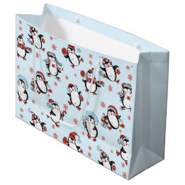 Cute Penguin Blue-jul