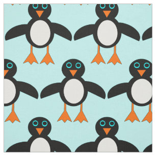 Cute Penguin Craft Fabric Tyg