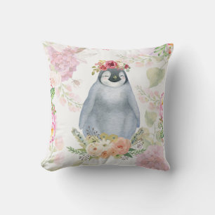 Cute Penguin-dottern Birthday Gift, Kärlek Pengui Kudde