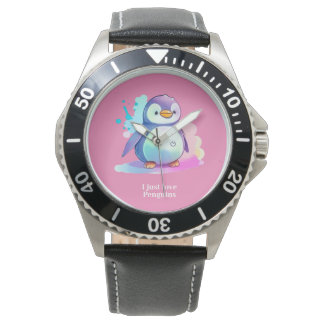 Cute Penguin eWatch Watch-gåva Armbandsur