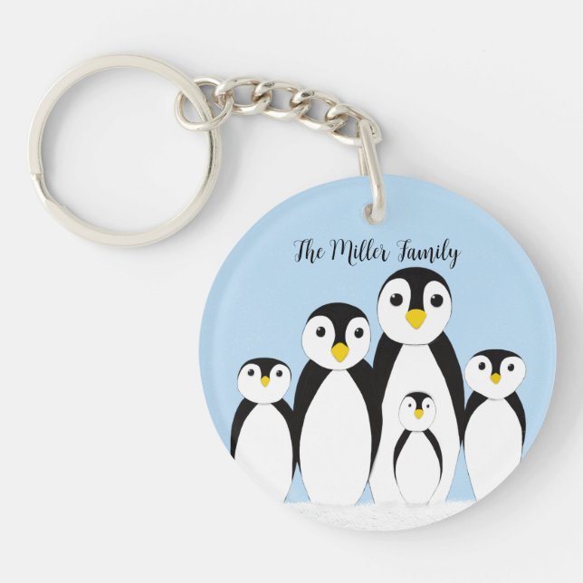 Cute Penguin-familjen (Framsidan)