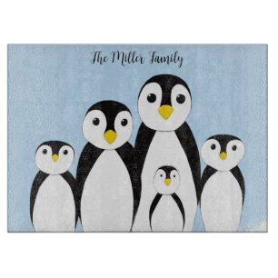 Cute Penguin-familjen