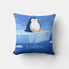Cute Penguin Gift, Personalized Penguin  Kudde