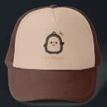 Cute Penguin Graphic-Truckerkeps Keps<br><div class="desc">Håll coola och snyggt med den här klassiska Truckerkepsen, designad för både funktion och mode. Vare sig du slår på vägen, åker utomhus eller bara kärlek som lägger tillbaka vintage vibe, så är det här perfekten passande. 🧢: Klassisk utformning av truckerkepsen med böjd bom och strukturerad framsida Blötbara nätpaneler för...</div>