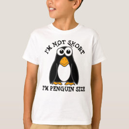 Cute Penguin, jag är inte Kort Funny Quote T Shirt