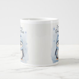 Cute Penguin Jumbo Mugg