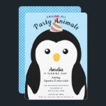 Cute Penguin Kids första födelsedag Inbjudningar<br><div class="desc">Fira din speciella barn Cute Penguin Kids Första födelsedag. Den här designen har en söt Penguin i en party-hatt. Du kan anpassa detta ytterligare genom att klicka på knappen "PERSONALIZE". Matcha artiklar i vår butik för ett helt tema i party. Kontakta oss på ThePaperieGarden@gmail.com för ytterligare frågor.</div>
