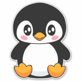 Cute Penguin Klistermärken