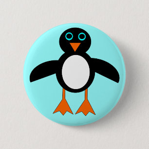Cute Penguin-knapp Knapp