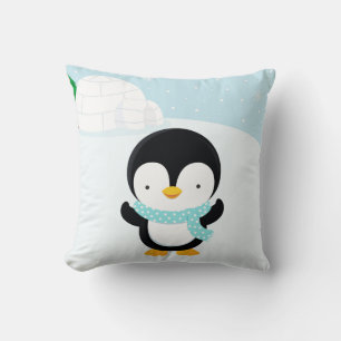 Cute Penguin Kudde
