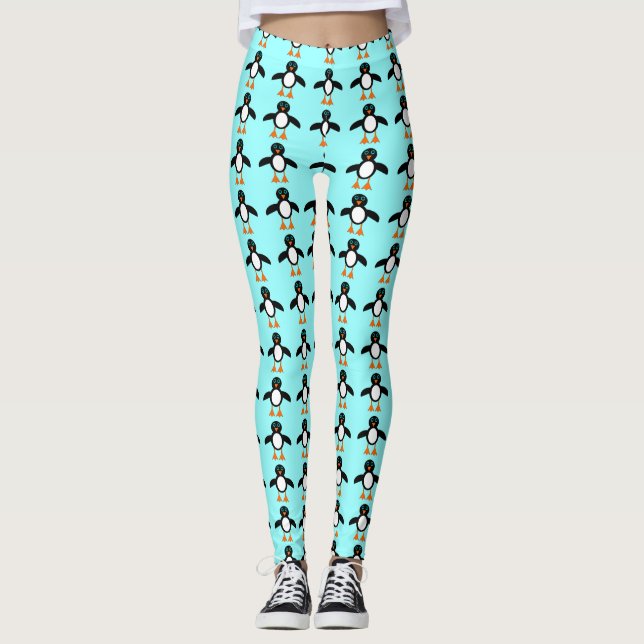Cute Penguin Leggings (Framsida)