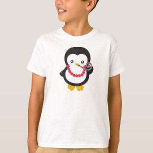 Cute Penguin, Little Penguin, Party Whistle T Shirt