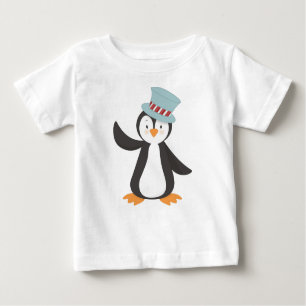 Cute Penguin, Little Penguin, Penguin with Hat T Shirt