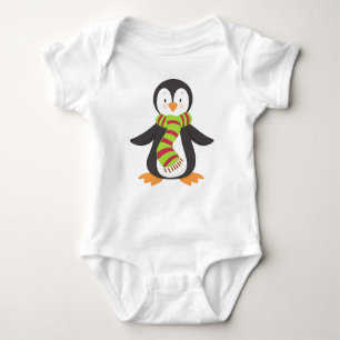 Cute Penguin, Little Penguin, Penguin with Scarf T Shirt