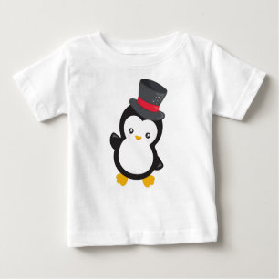 Cute Penguin, Little Penguin, Top Hat T Shirt