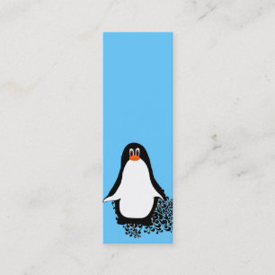 Cute Penguin Mini Visitkort