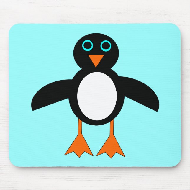 Cute Penguin Mousepad Musmatta (Framsidan)