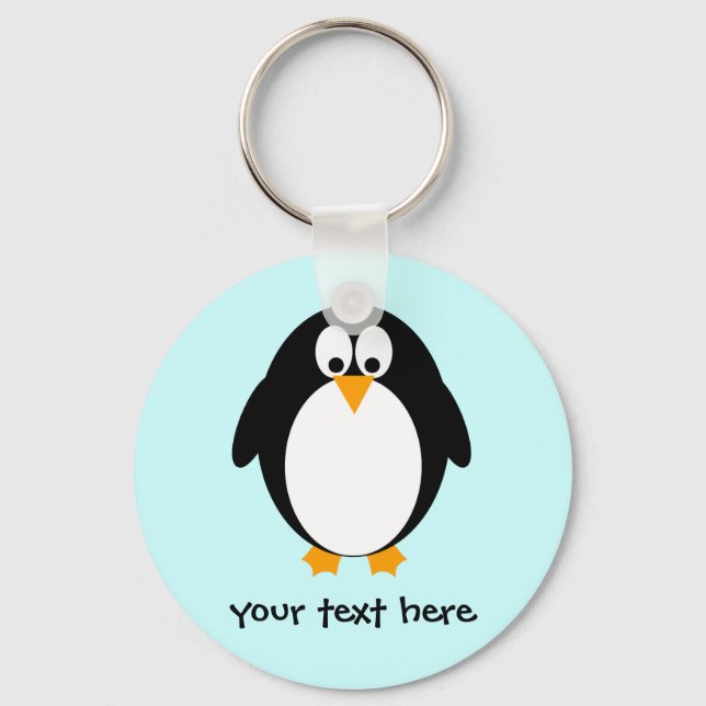Cute Penguin Nyckelring (Framsida)