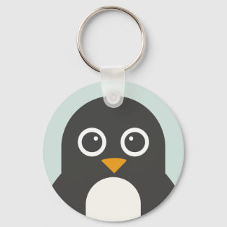 Cute Penguin Nyckelring