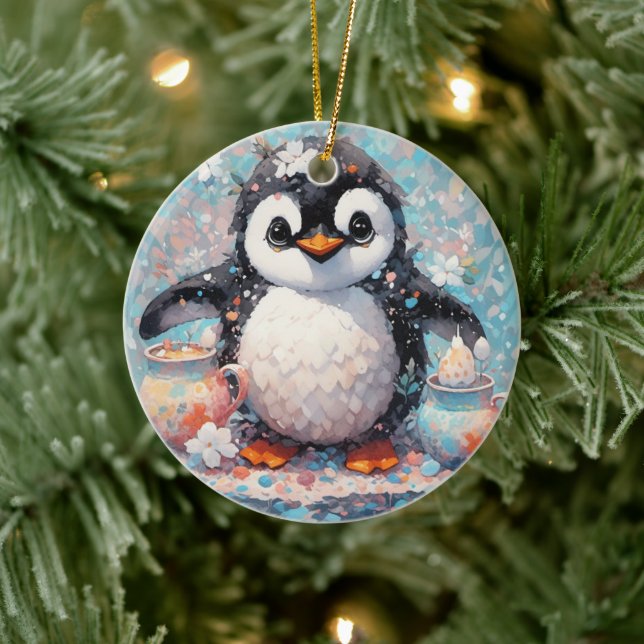 Cute Penguin Ornament (Träd)